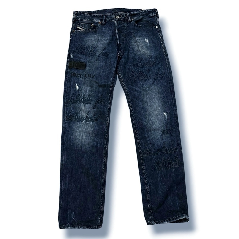 Diesel Industry Koolter Jeans Button Fly Straight Leg 31x31